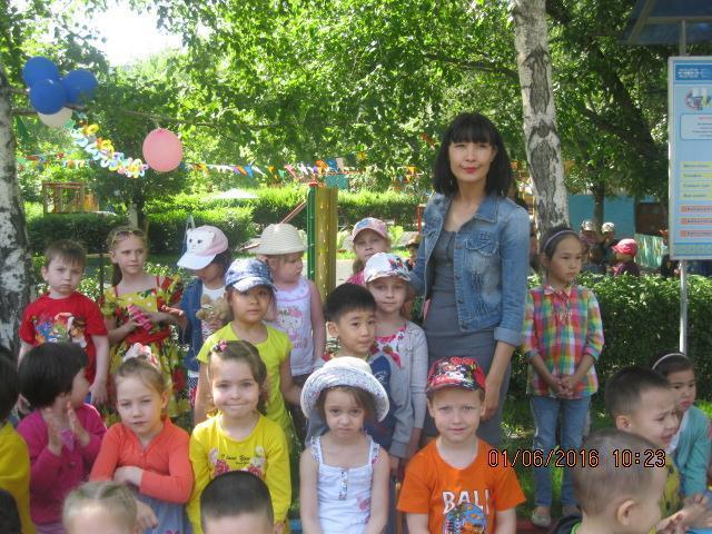 1 Июня. Мероприятие посвещенные к деню защиты детей