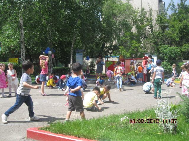 1 Июня. Мероприятие посвещенные к деню защиты детей